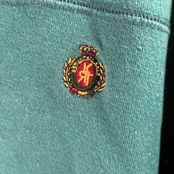 Knights of the Round Table Men’s Teal Henley Sweatshirt Size XL - Picture 6 of 7